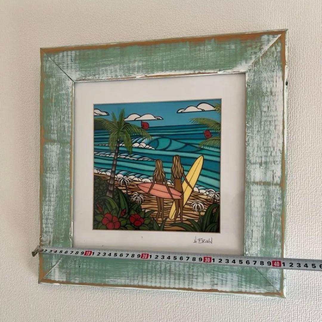 ヘザーブラウン　アート 絵画