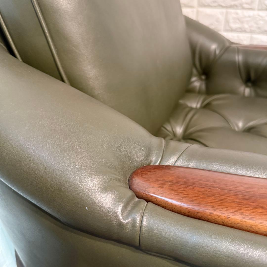 美品 『maruni』マルニ ベルサイユ シングル ソファー 36万 本革