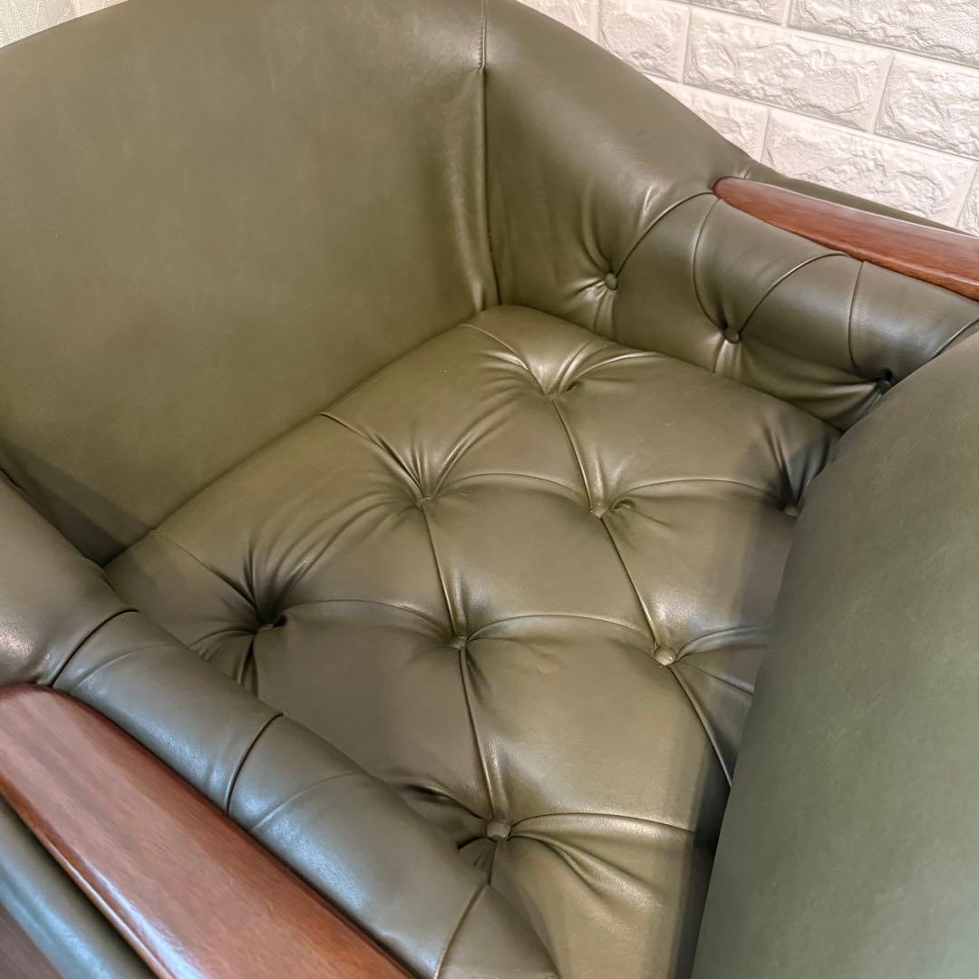 美品 『maruni』マルニ ベルサイユ シングル ソファー 36万 本革