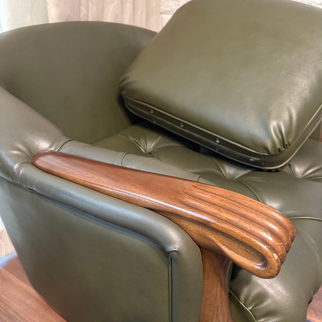 美品 『maruni』マルニ ベルサイユ シングル ソファー 36万 本革