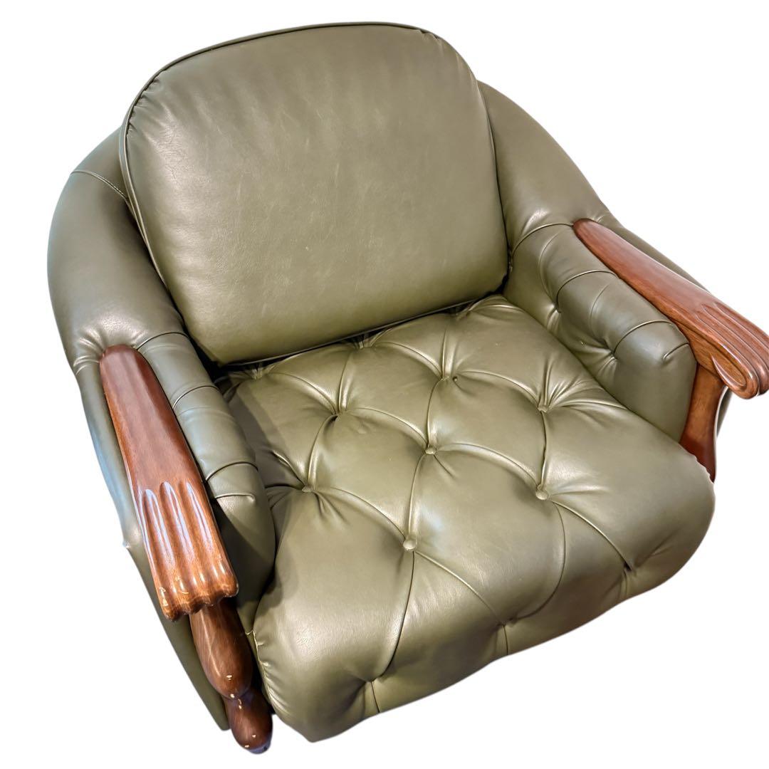 美品 『maruni』マルニ ベルサイユ シングル ソファー 36万 本革