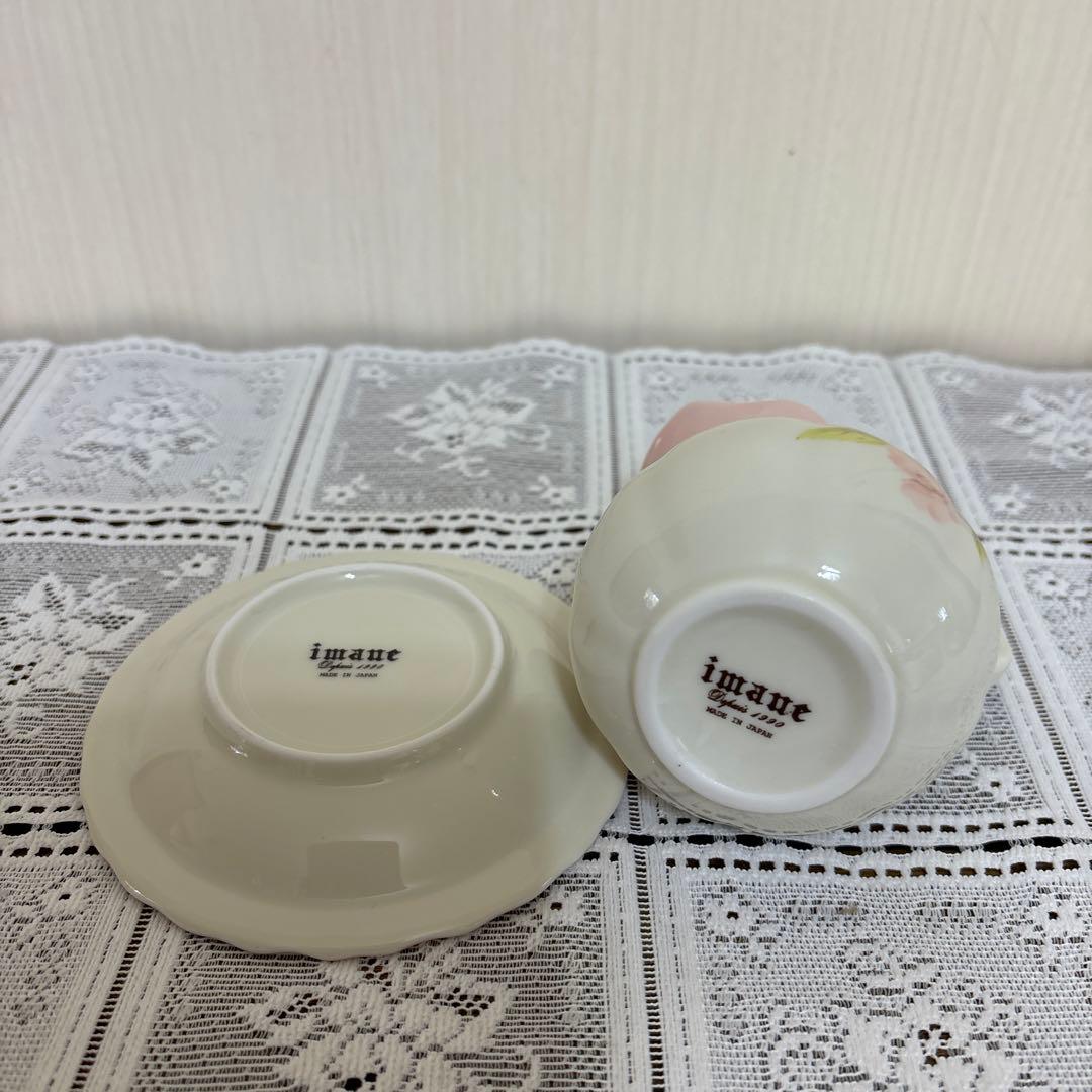イマン　ダイアナローズジャグ＆ソーサー