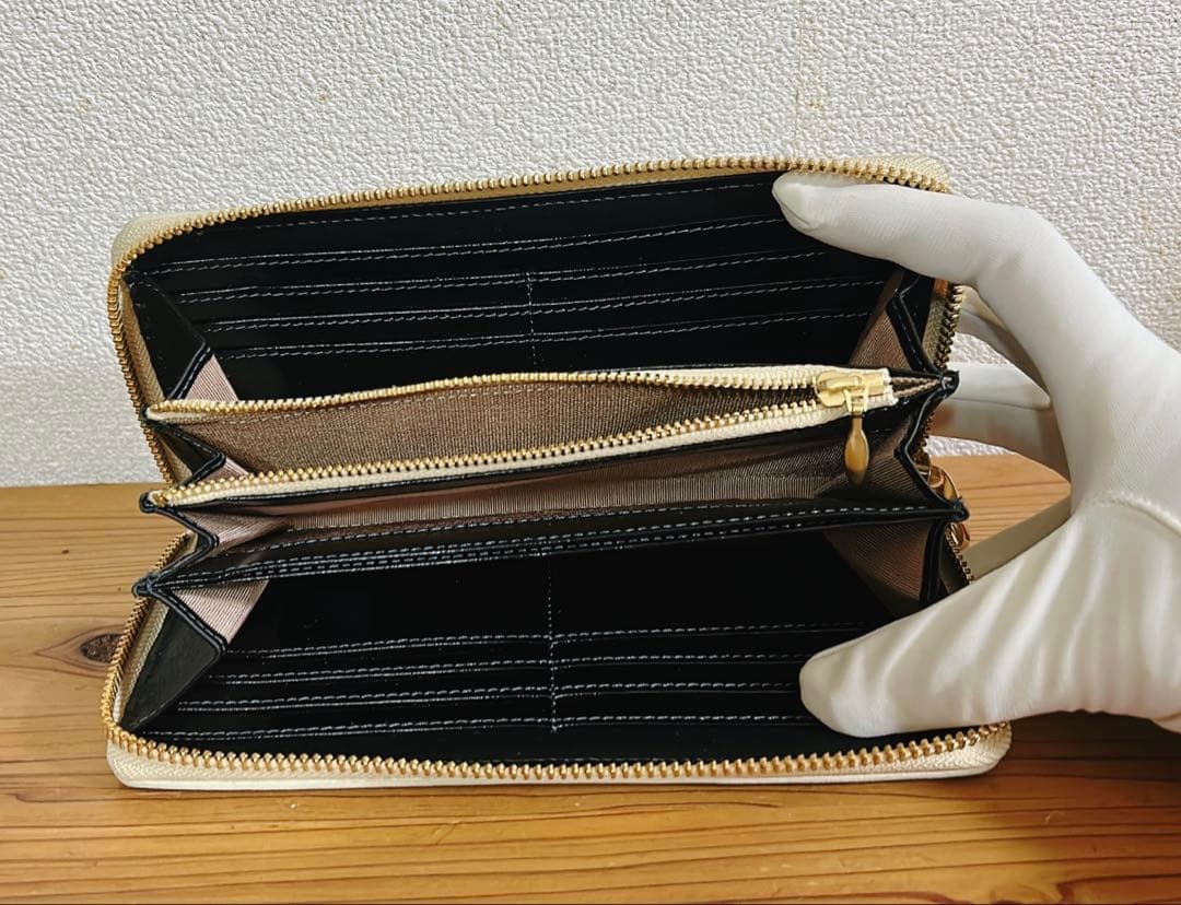 財布職人さん手造り 本格革財布 オリジナル 黒猫