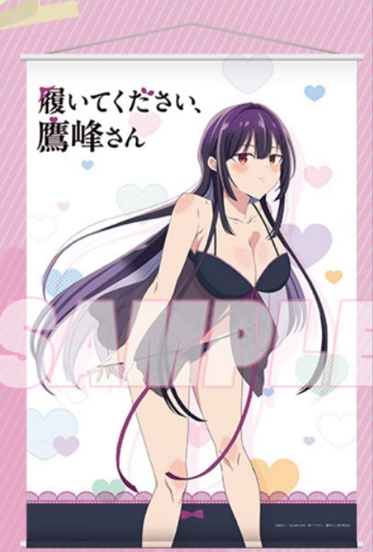 セガラッキーくじ 履いてください、鷹峰さん B賞 タペストリー - メルカリ