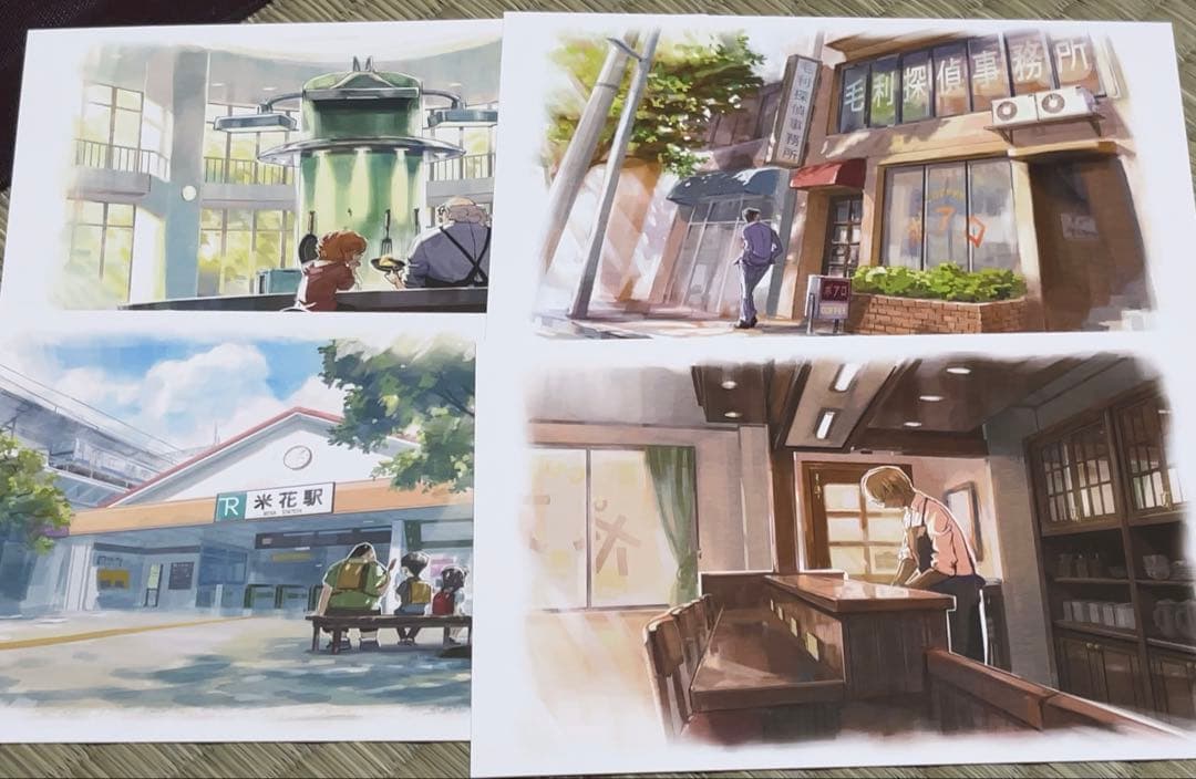 名探偵コナン展 TVアニメ30周年 水彩美術ポストカード 安室透 少年探偵