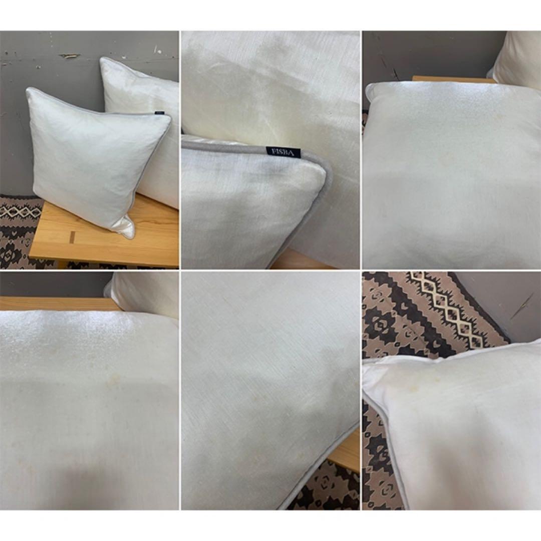 クリスチャン・フィッシュバッハ/フェザークッションテキスタイル/大小4点セット