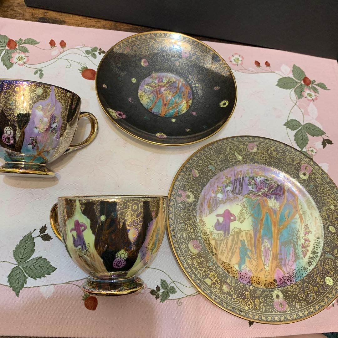 希少　ウェッジウッド フェアリーランド　ラスター　エンチャンテッド　フォレスト