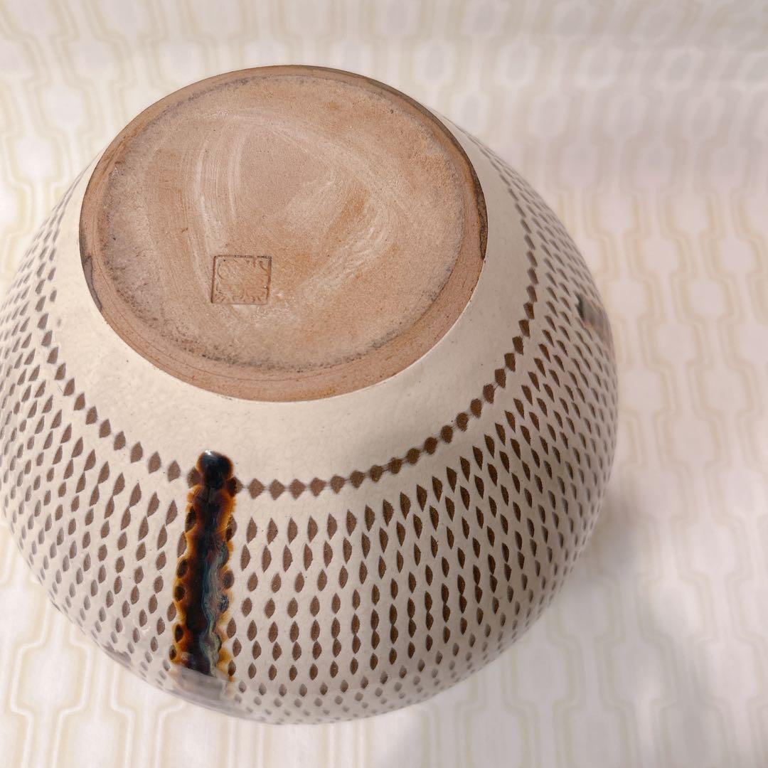 美品 セット 小石原焼き 大皿 美品 飾り台付き 壺 花瓶