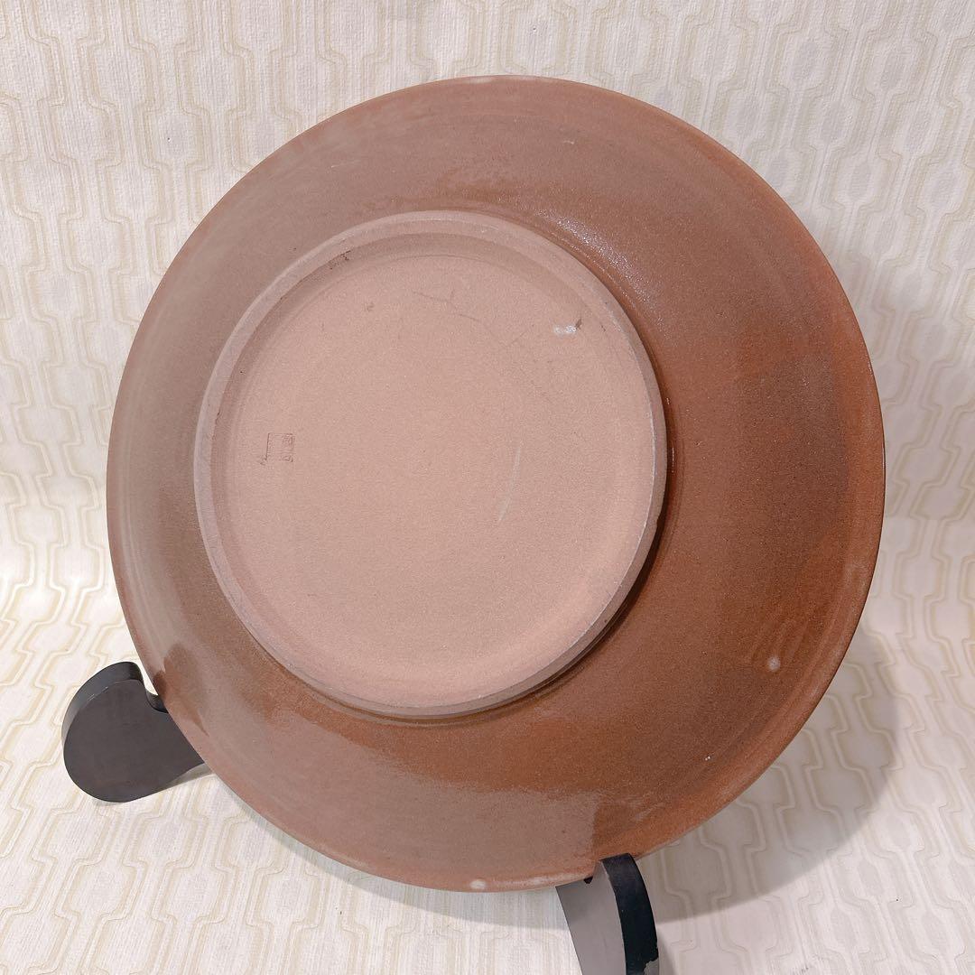美品 セット 小石原焼き 大皿 美品 飾り台付き 壺 花瓶