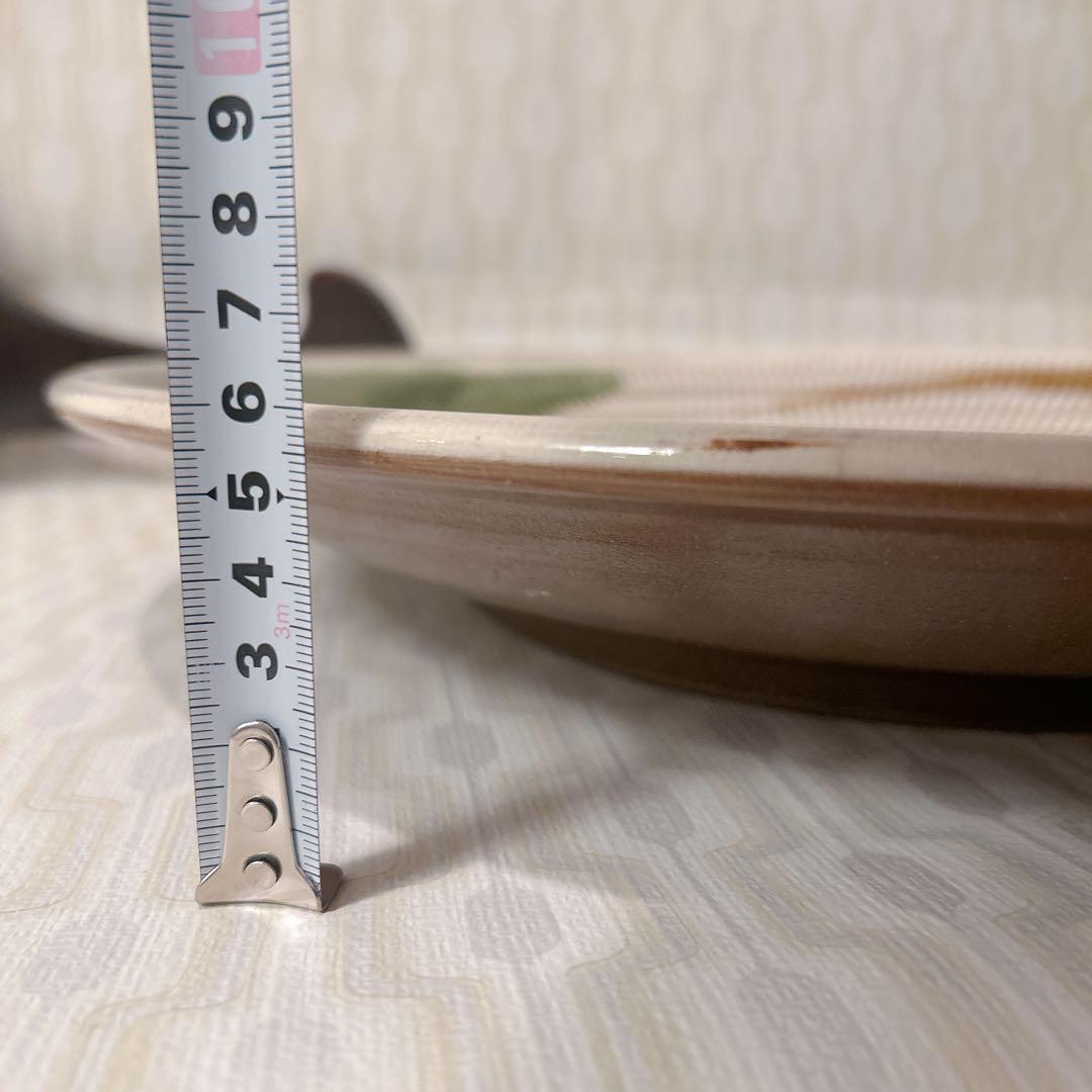 美品 セット 小石原焼き 大皿 美品 飾り台付き 壺 花瓶