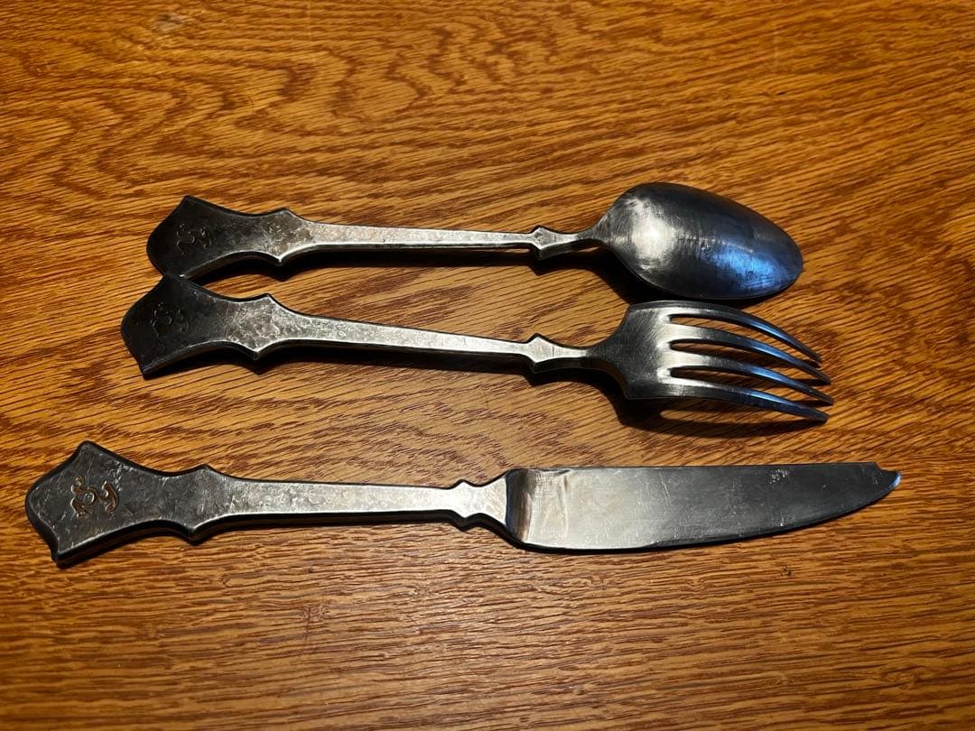 【永島義教】カトラリーセット 【フォーク・ナイフ・スプーン】