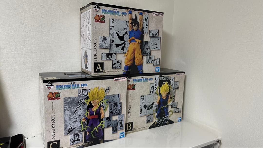 一番くじ ドラゴンボール 40th ～其之二～　A賞&B賞&C賞