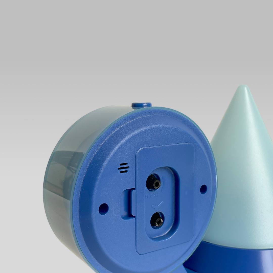 美品 90s【TWINBIRD】ポストモダン ナイトランプ デスククロック 時計