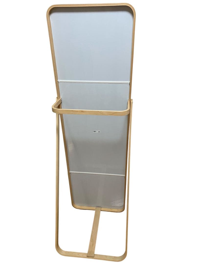 【IKEA】IKORNNESイコルネス スタンドミラー アッシュ　全身鏡　北欧
