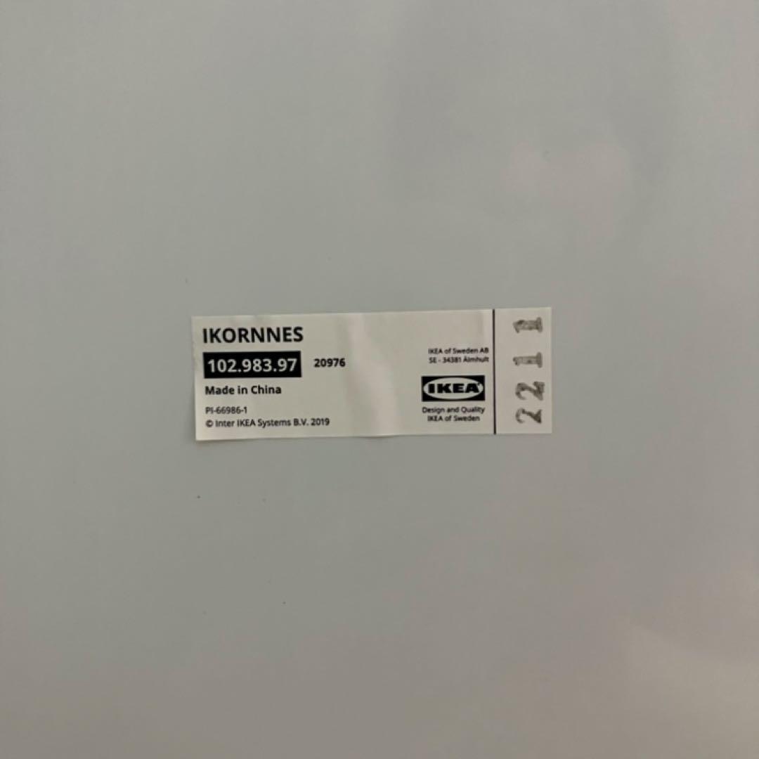 【IKEA】IKORNNESイコルネス スタンドミラー アッシュ　全身鏡　北欧