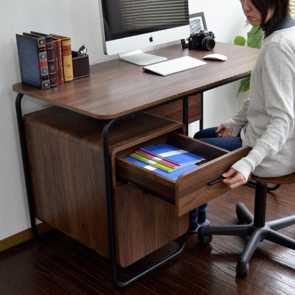 《新品・送料無料》パソコンデスク 幅118cm デスク 机 ワークデスク