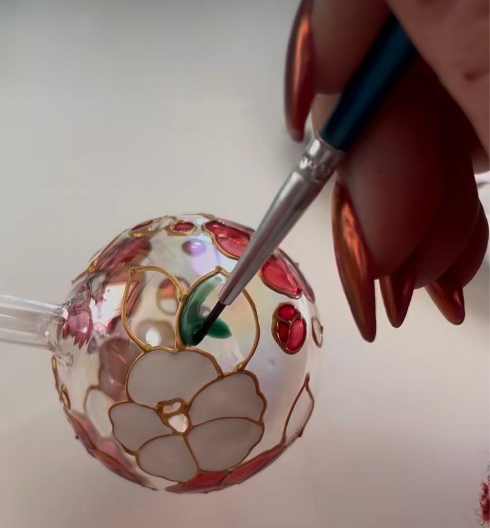 新品　青山デカーボ　ポッピン缶　ポッピン　限定品　手描き　限定