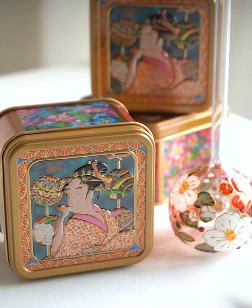 新品　青山デカーボ　ポッピン缶　ポッピン　限定品　手描き　限定