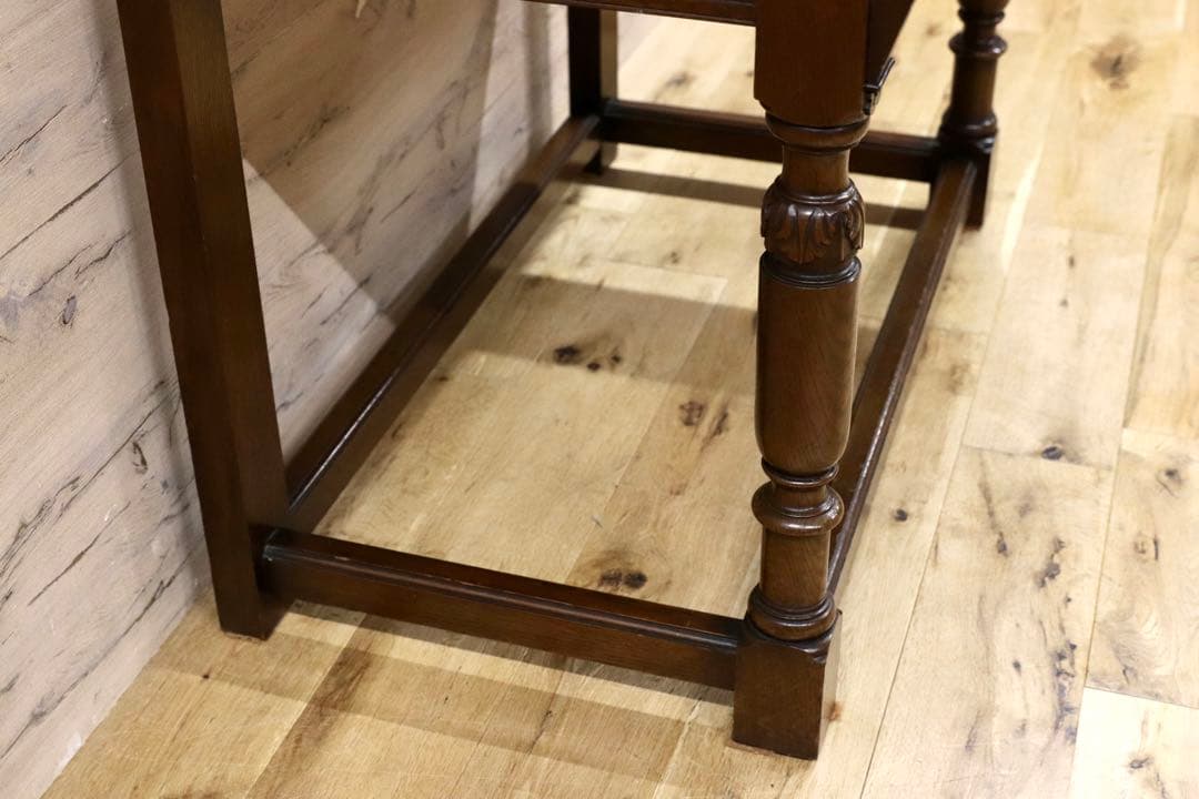 GMGN494○英国 イギリス 西洋 アンティーク コンソールテーブル 作業台