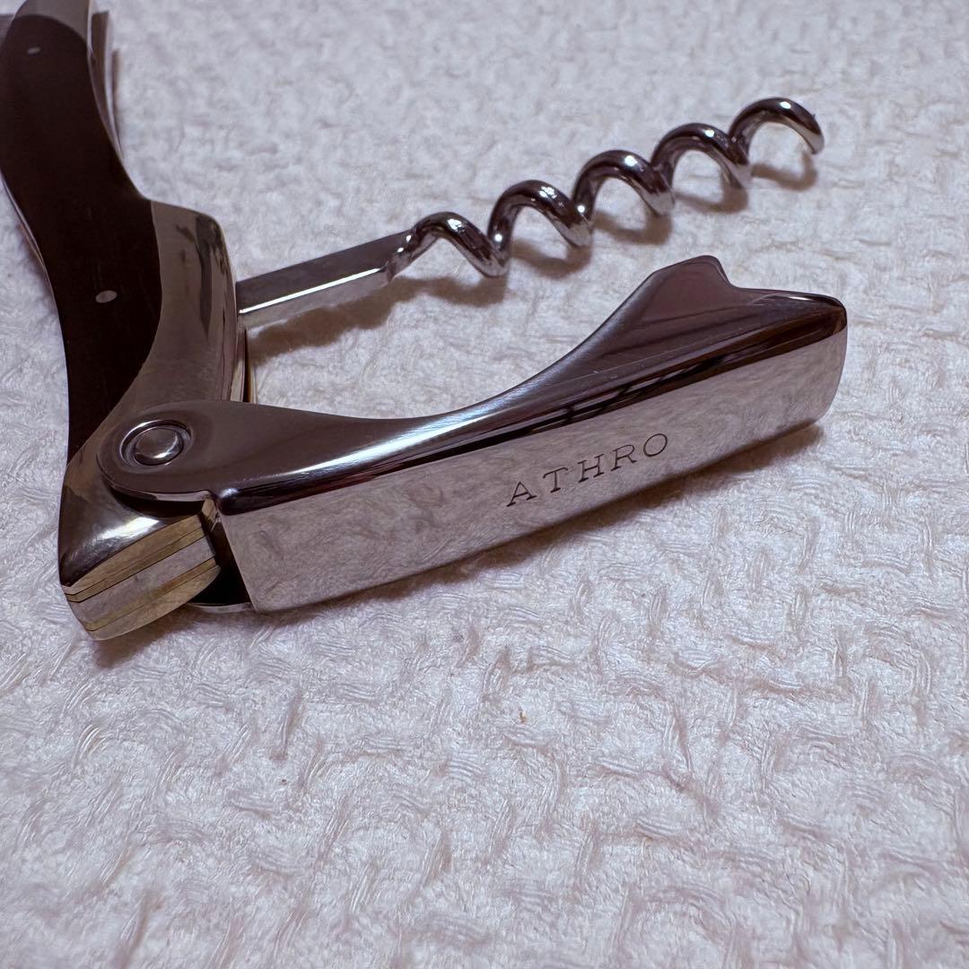 《美品》SK-3 黒檀 ソムリエナイフ / 高級木製ハンドル ワインオープナー