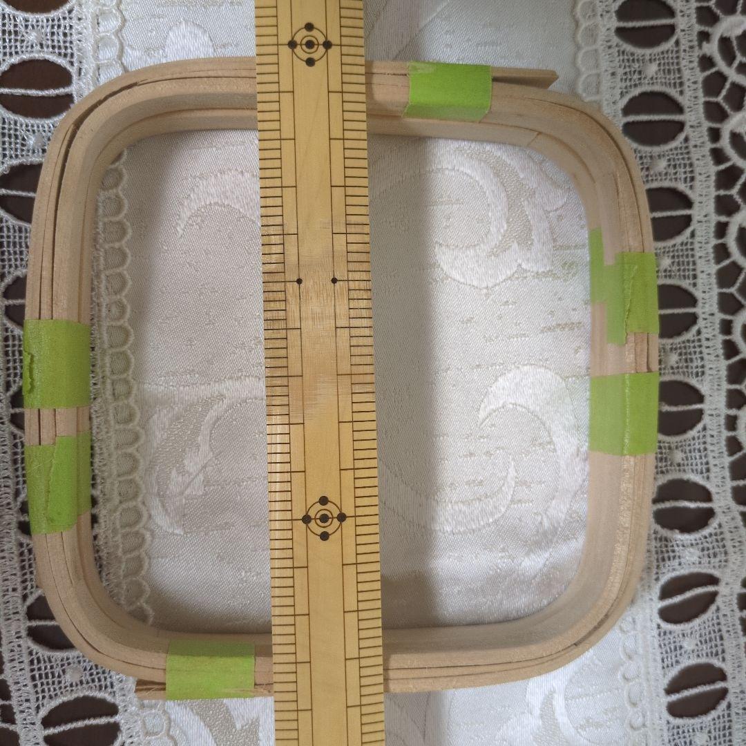 ナンタケットバスケット 5 インチスクエアリム✕2。メープル フラット