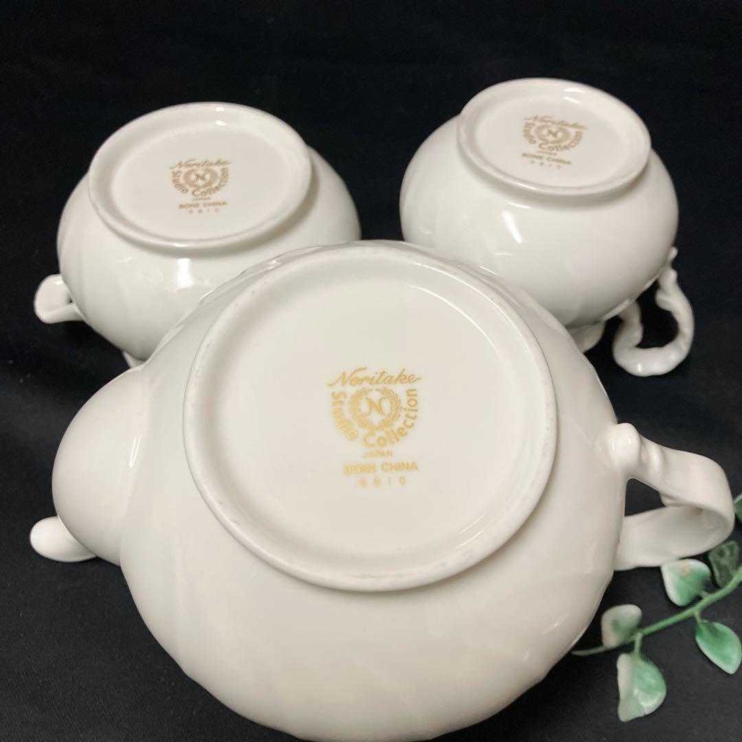 ノリタケ スタジオコレクション 9810ティーポット シュガーポット