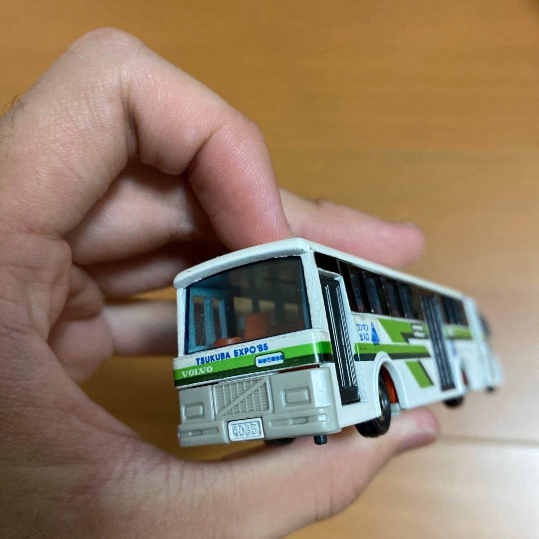 ロングトミカ L4 VOLVO 富士重工 連節バス 科学万博会場 つくば博