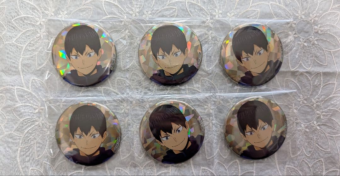 ハイキュー OFD 影山飛雄 缶バッジ 6点セット - メルカリ