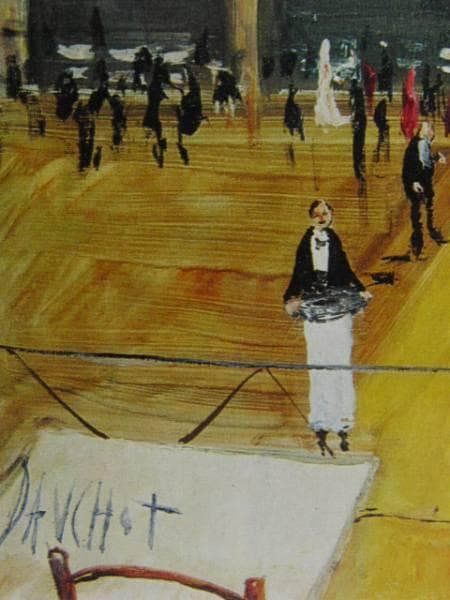 ドーショ 「大舞踏会」、希少画集より、 新品高級額装付