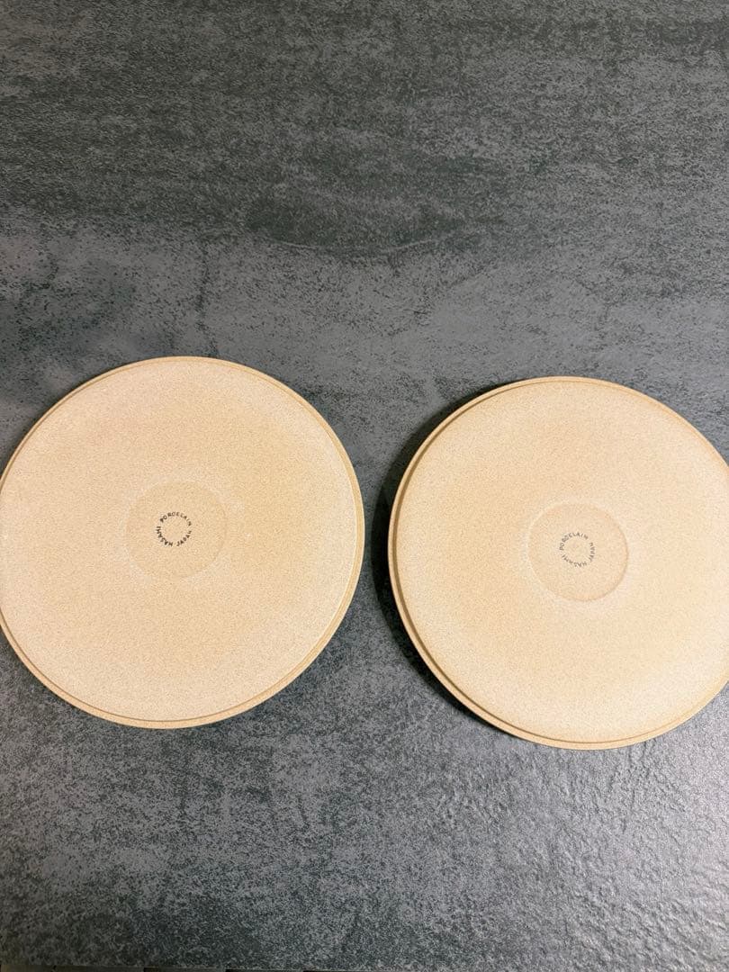 HASAMI PORCELAIN プレート 2枚セット 25.5cm ブラック