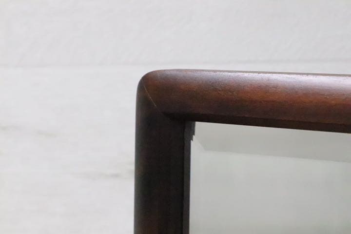 GMDN180○ 北海道民芸家具 姿見 ミラー 樺材 高級 家具 和家具 全身