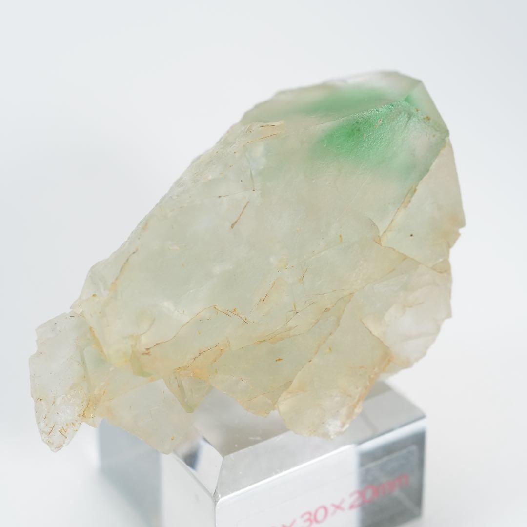 【結晶の状態は激レア】ペーニャ コロンビア産 フローライト 57×32×32mm