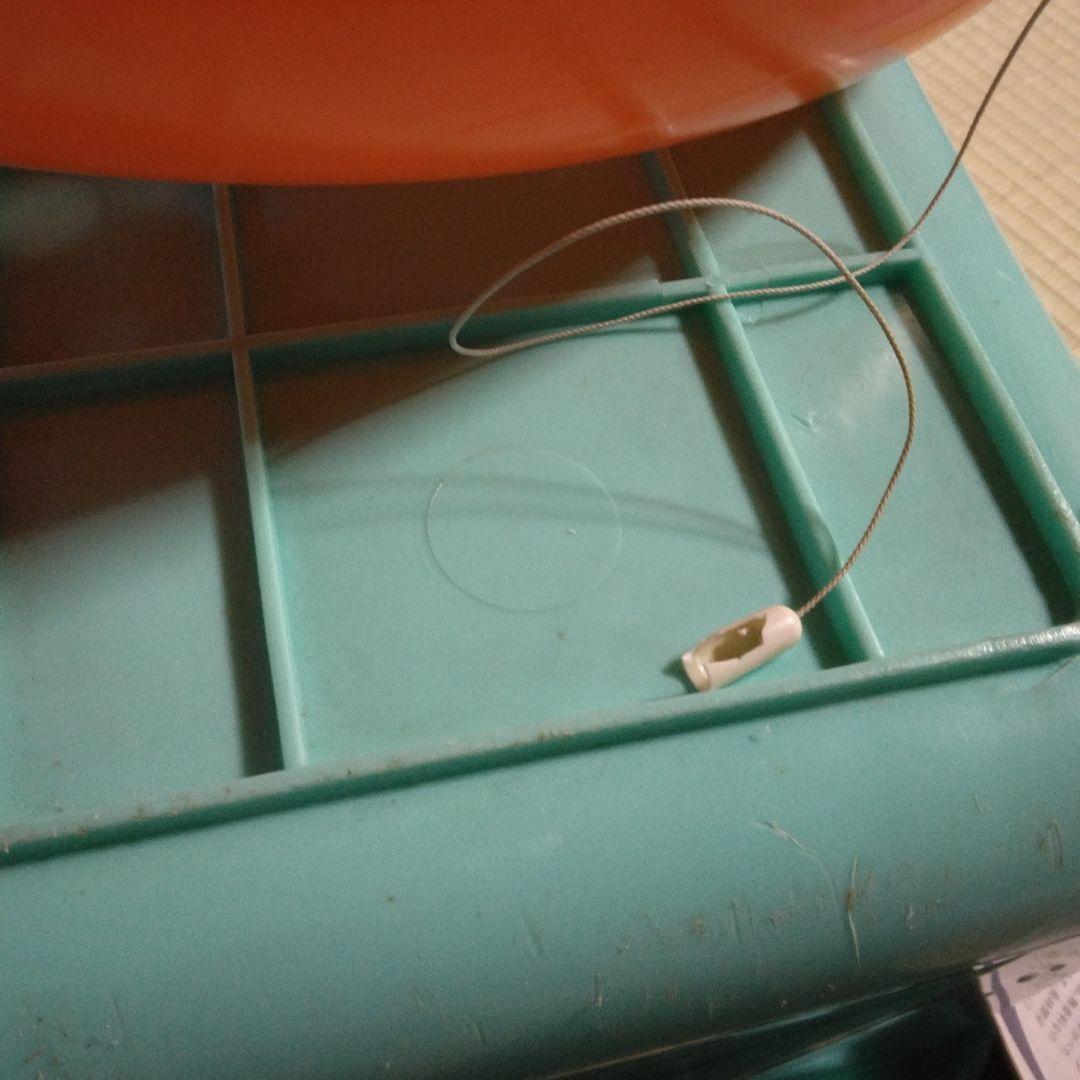 昭和レトロオレンジ色 シーリングライト 円形