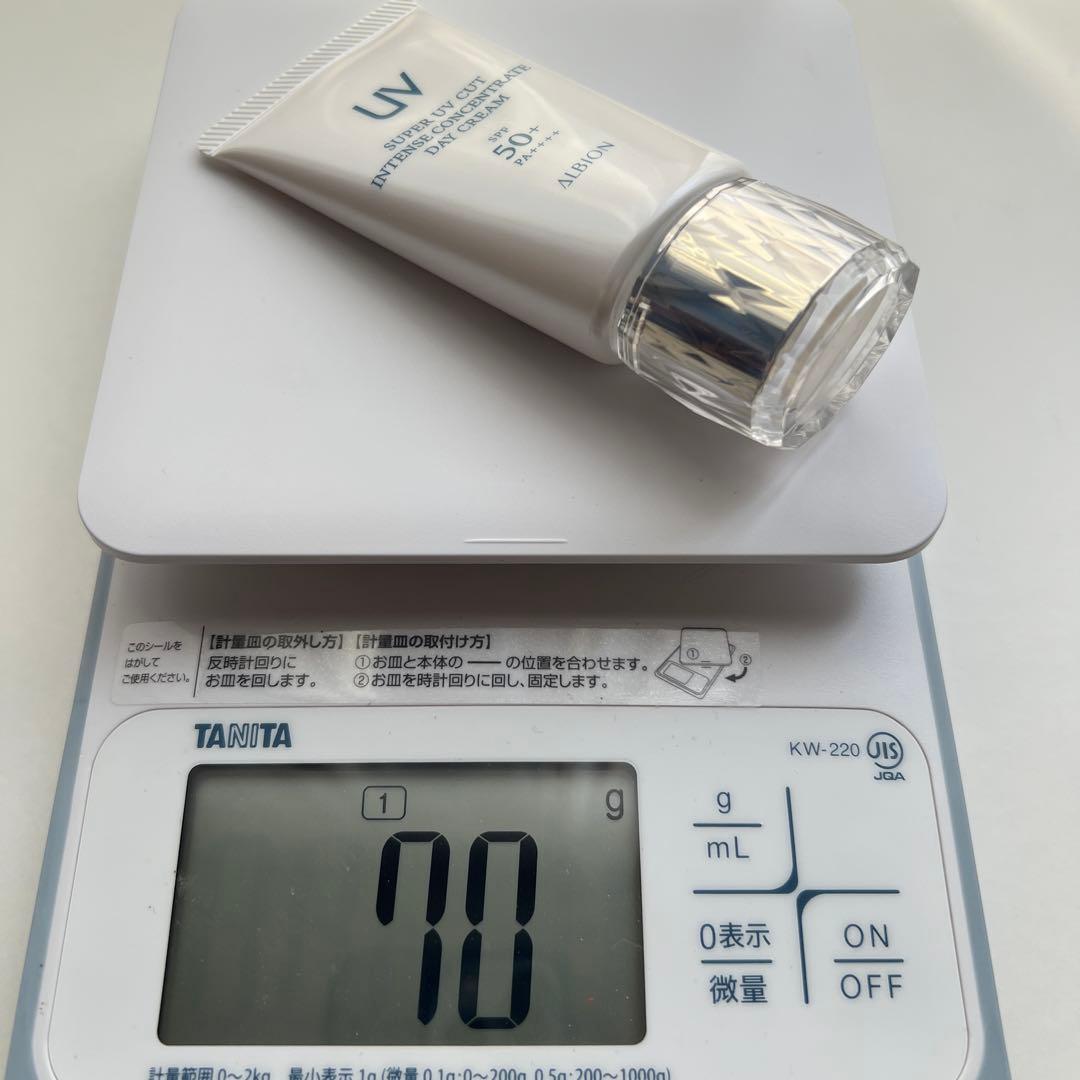 アルビオン　スーパーUVカットインセンスコンセントレートデイクリーム