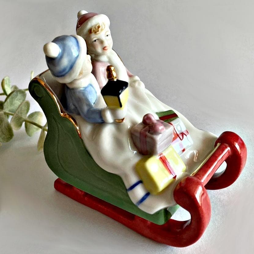 廃盤 ロイヤルコペンハーゲン クララ&ペーター クリスマス フィギュリン