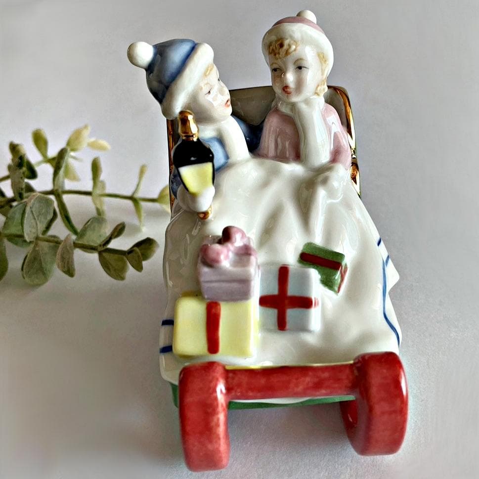 廃盤 ロイヤルコペンハーゲン クララ&ペーター クリスマス フィギュリン