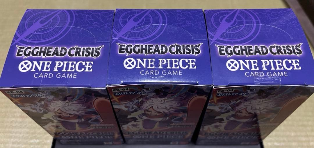 EB-04 EGGHEAD CRISIS ワンピース 3ボックスセット テープ有 - メルカリ