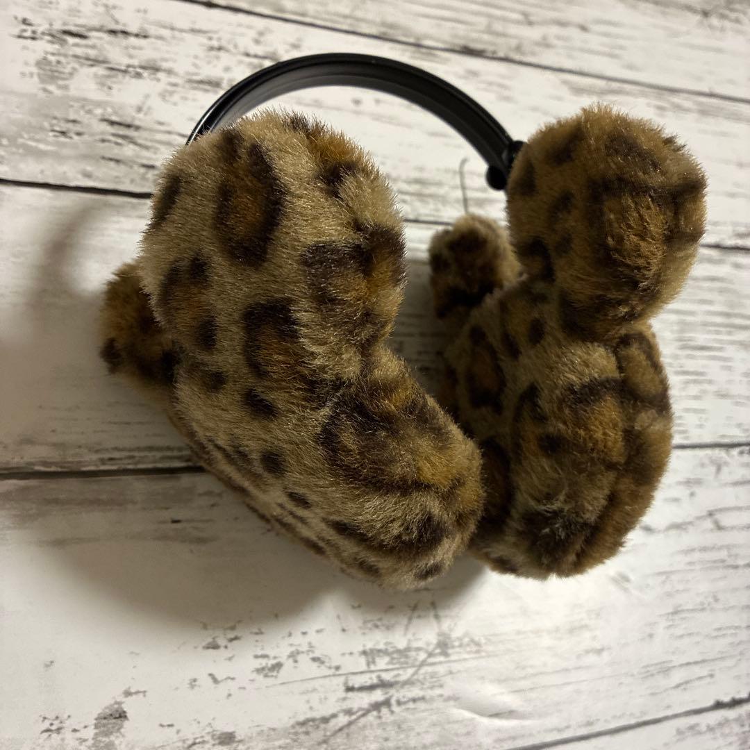 レア】ディズニー イヤーマフ ミッキー ヒョウ柄 レオパード柄 - メルカリ