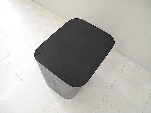 フランスベッド サイドテーブル スツール ブラック モダン ミニマル 椅子