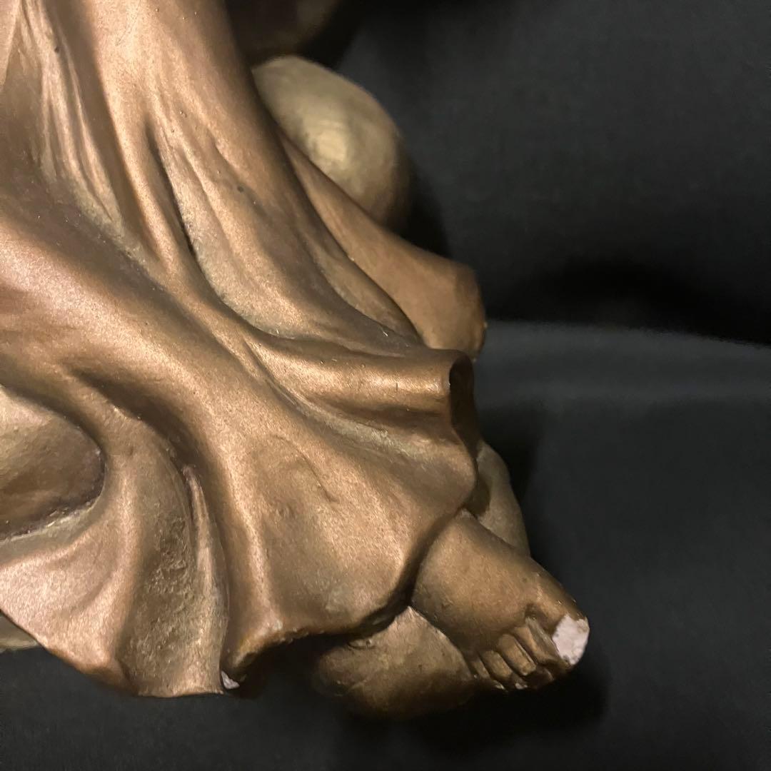 希少 ヴィンテージ 太陽を浴びる アリス ヒース 女神 ギリシャ 彫刻像 割れ有