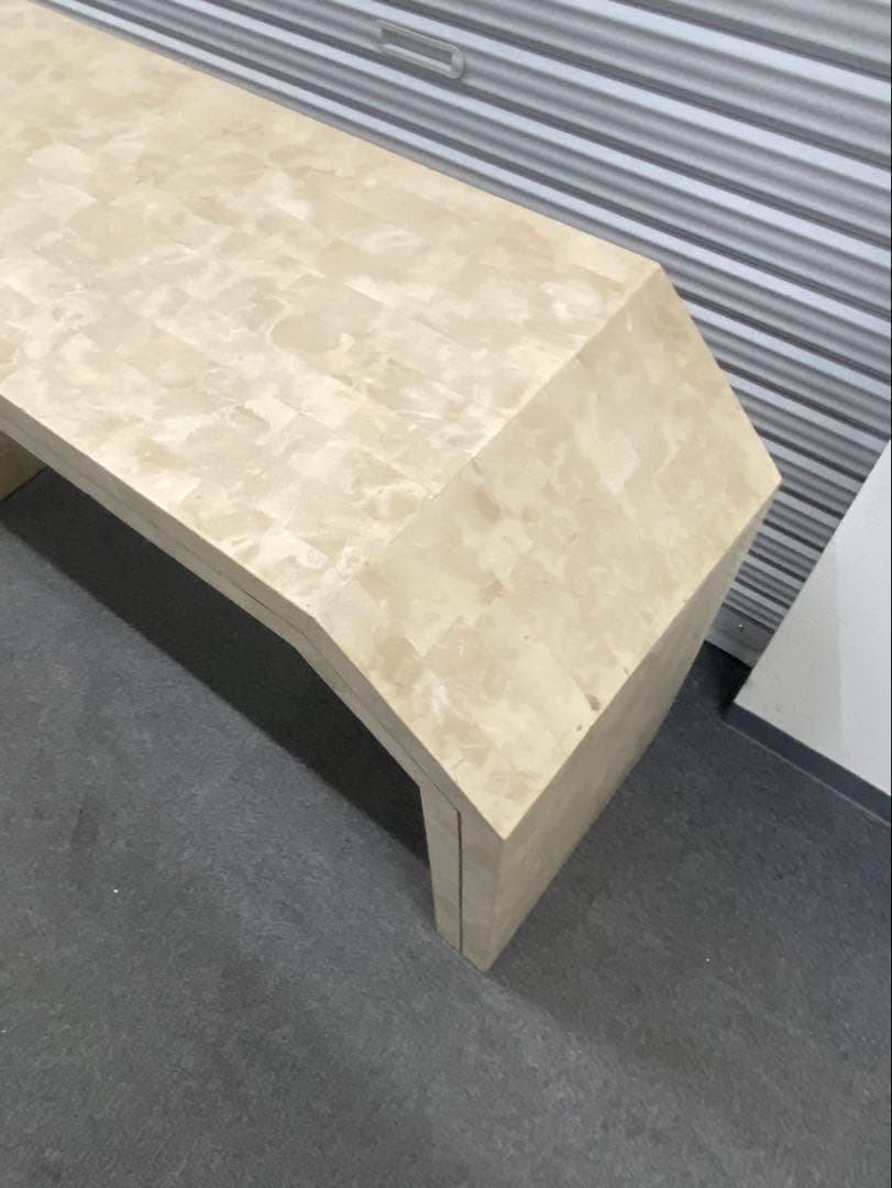 大塚家具 IDC 高級ドレッサー 化粧台　ミラー　セット石調 木製