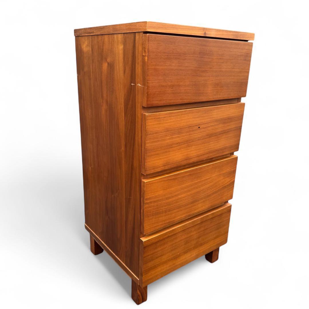 無印良品　MUJI 木製　4段　引き出し収納　チェスト　廃盤