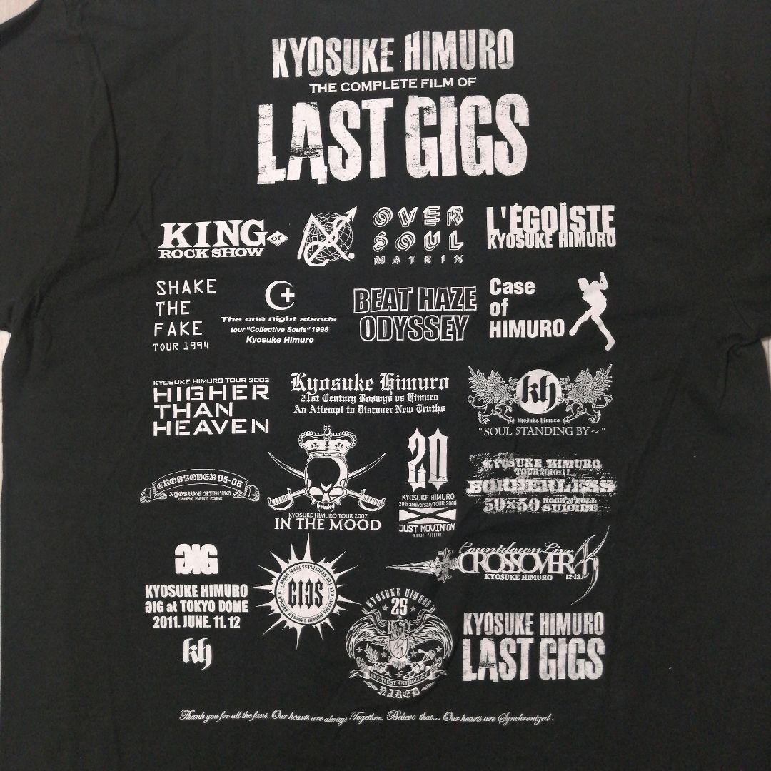 氷室京介 THE COMPLETE FILM OF LAST GIGS Tシャツ - メルカリ