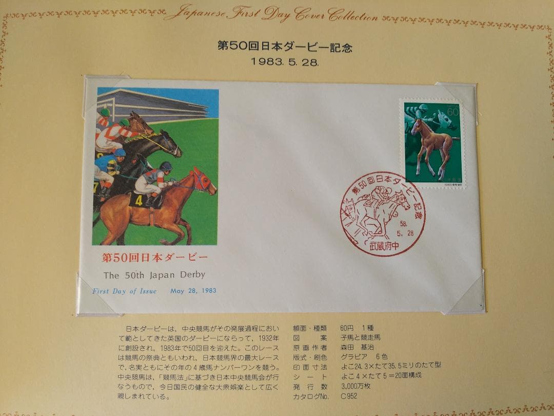 初日カバー 1983年 昭和58年 亥年 記念切手 切手 28通 ファイル 新品