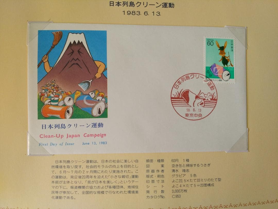 初日カバー 1983年 昭和58年 亥年 記念切手 切手 28通 ファイル 新品