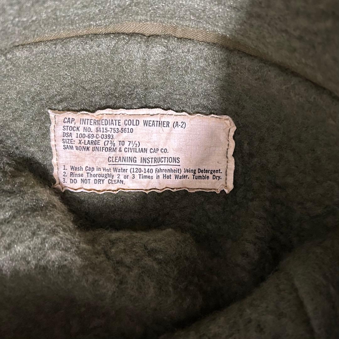 vintage 1969年US NAVY CAP サイズXL