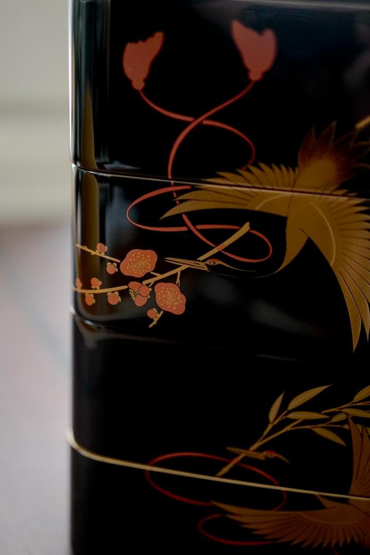 輪島の老舗　慶塚作　四段重箱