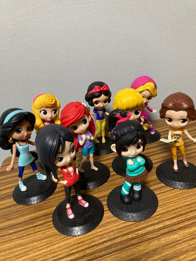 Qposket ディズニー プリンセス シュガーラッシュ 9種セット - メルカリ