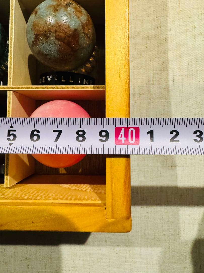 鉱物キャンドル35個セット(標本箱付き)