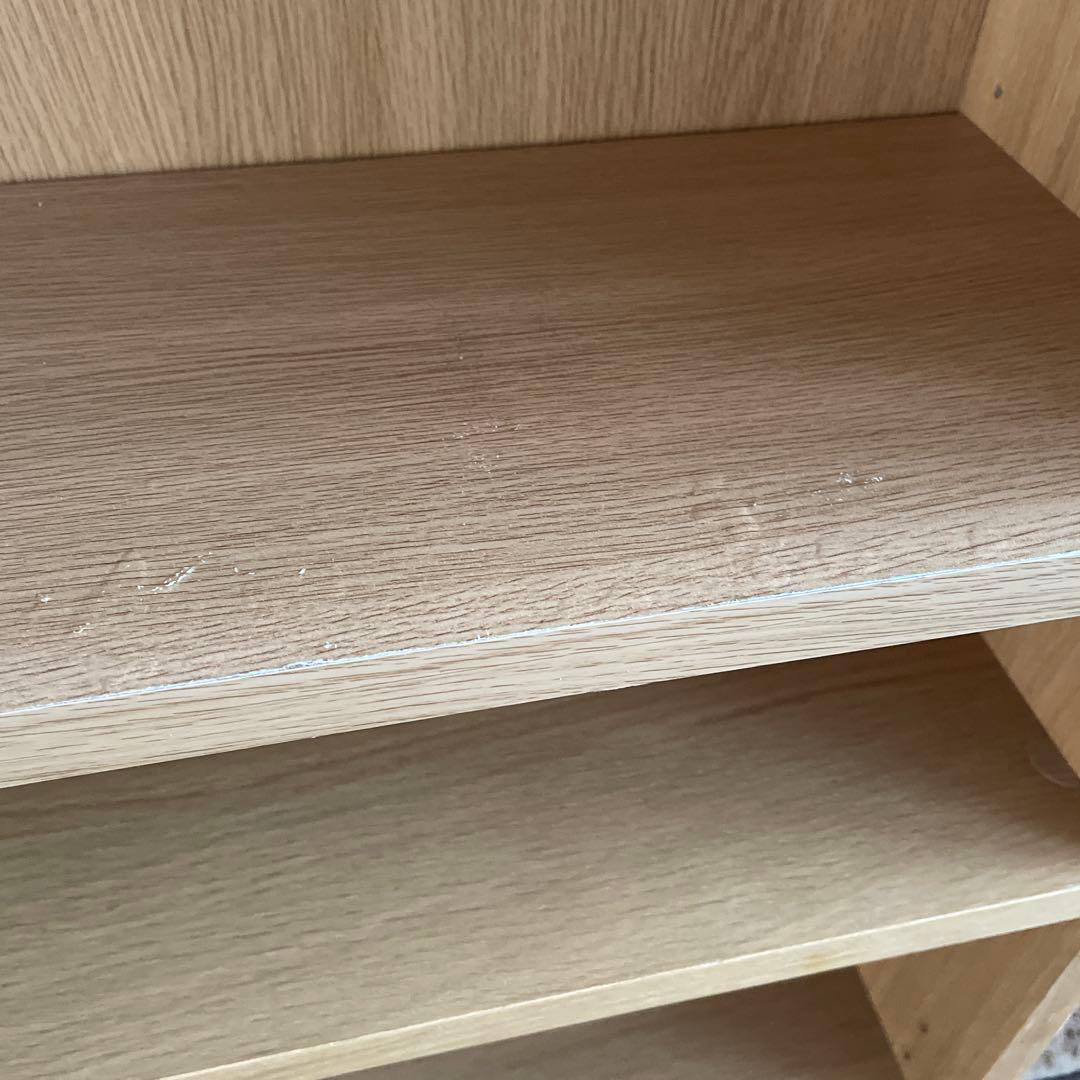 無印良品 MUJI オーク材 薄型ラック ワイド小 ＋追加セットワイド